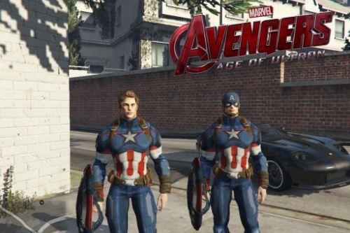 Captain America (Age Of Ultron) [Add-On Ped]